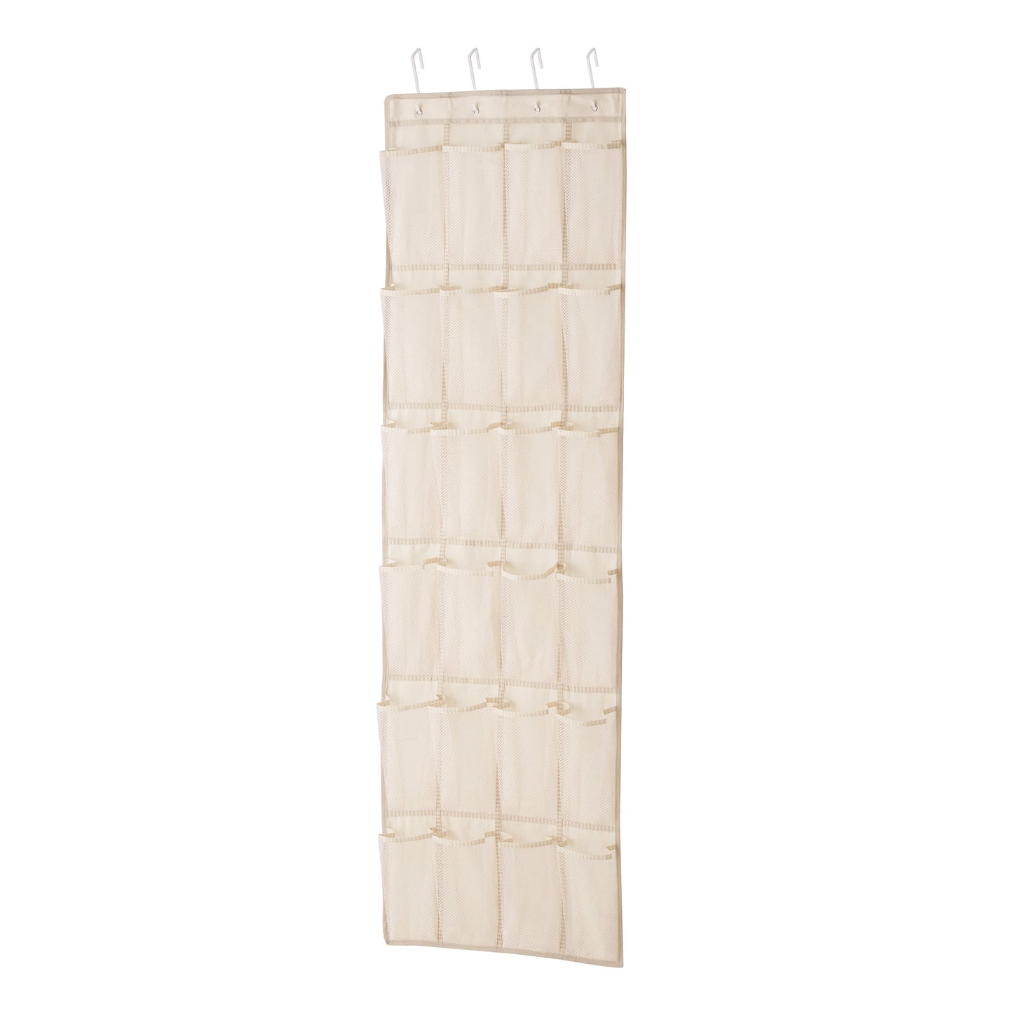 24-Pocket Over-The-Door Hanging Organizer Canvas